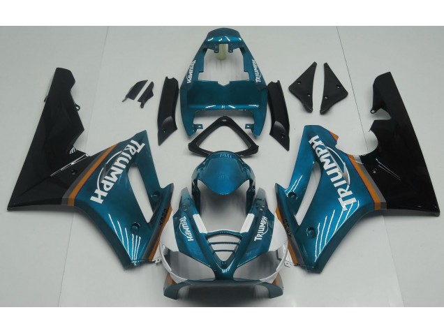 Bleu Clair Brillant 09-12 Triumph Daytona 675 Carénage Bleu Clair Brillant 09-12 Triumph Daytona 675 Carénage