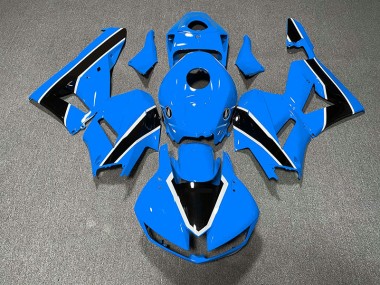 Bleu Clair Brillant & Noir 13-23 Honda CBR600RR Carénage