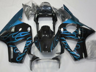 Bleu Clair Flamme 02-03 Honda CBR954RR Carénage