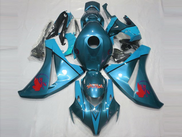 Bleu Clair Personnalisé 08-11 Honda CBR1000RR Carénage Bleu Clair Personnalisé 08-11 Honda CBR1000RR Carénage