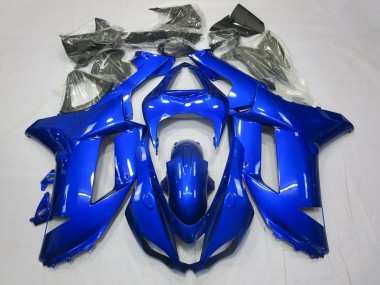 Bleu Complet 07-08 Kawasaki ZX6R Carénage