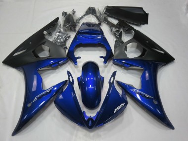 Bleu Foncé Brillant 05 Yamaha R6 Carénage