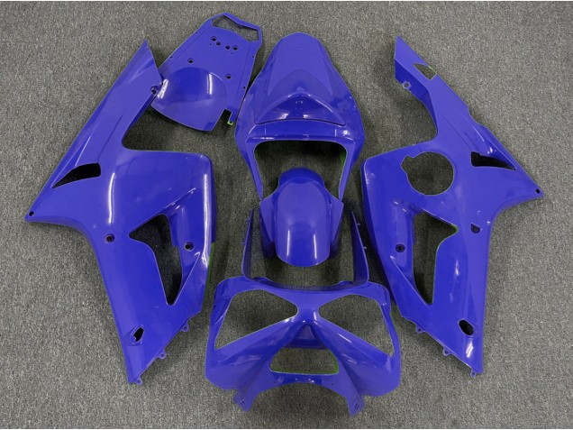 Bleu Foncé Uni 03-04 Kawasaki ZX6R Carénage Bleu Foncé Uni 03-04 Kawasaki ZX6R Carénage