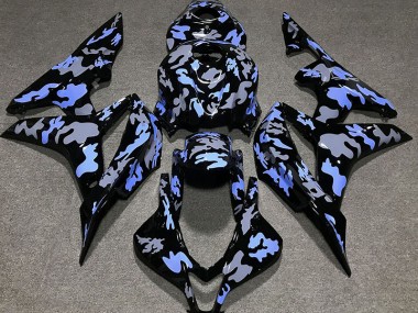 Bleu & Gris Camouflage 07-08 Honda CBR600RR Carénage