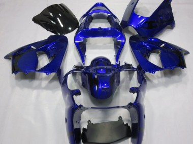 Bleu Métallisé 00-02 Kawasaki ZX6R Carénage