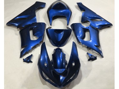 Bleu Métallisé 05-06 Kawasaki ZX6R Carénage
