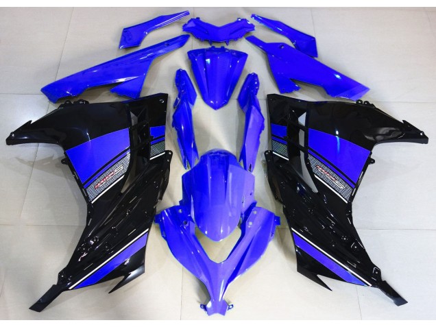 Bleu Nuit & Noir 13-18 Kawasaki Ninja 300 Carénage Bleu Nuit & Noir 13-18 Kawasaki Ninja 300 Carénage