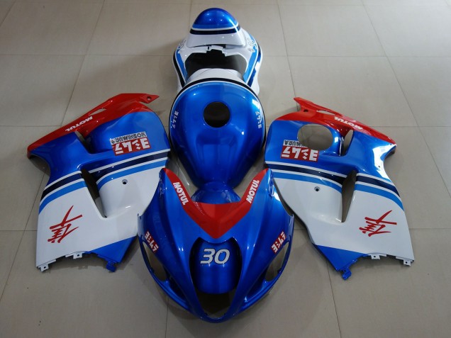 Bleu Océan & Logos 97-07 Suzuki GSXR 1300 Carénage Bleu Océan & Logos 97-07 Suzuki GSXR 1300 Carénage