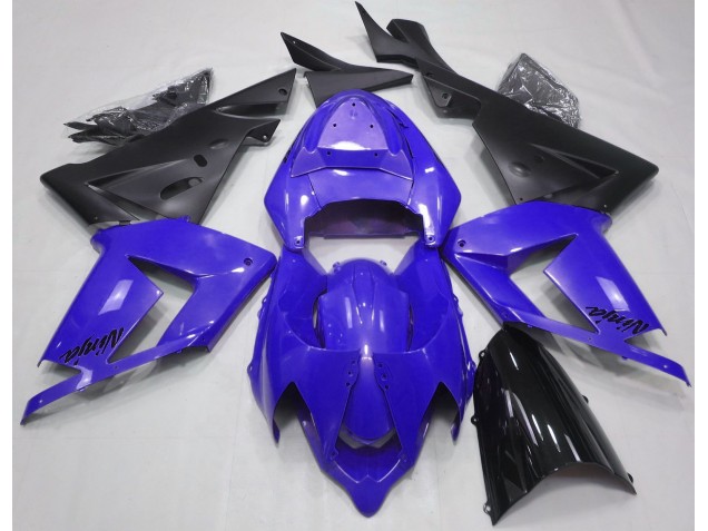 Bleu Perle & Noir 04-05 Kawasaki ZX10R Carénage Bleu Perle & Noir 04-05 Kawasaki ZX10R Carénage