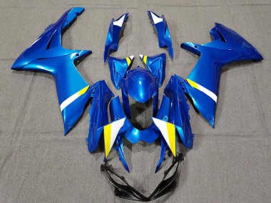 Bleu Personnalisé 11-24 Suzuki GSXR 600-750 Carénage