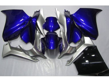 Bleu Profond & Argent 10-13 Honda VFR1200 Carénage