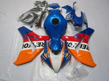 Bleu Repsol & Rouge 08-11 Honda CBR1000RR Carénage