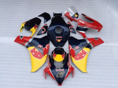 Bleu Rouge Taureau 08-11 Honda CBR1000RR Carénage
