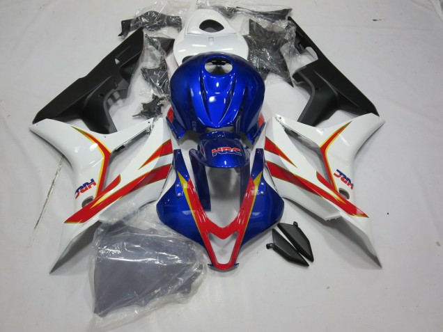 Blu Intenso Bianco E Rosso HRC 07-08 Honda CBR600RR Carénage Blu Intenso Bianco E Rosso HRC 07-08 Honda CBR600RR Carénage