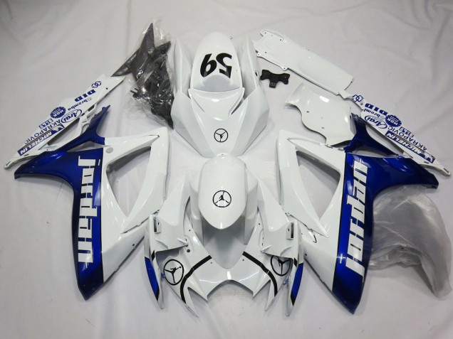 Blu Jordan 06-07 Suzuki GSXR 600-750 Carénage Blu Jordan 06-07 Suzuki GSXR 600-750 Carénage