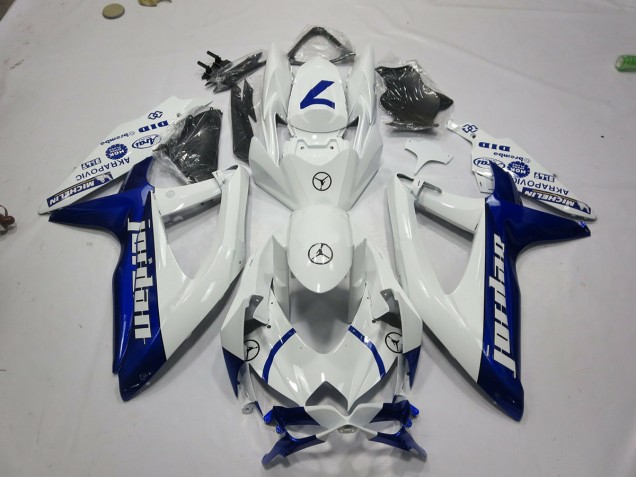 Blu Jordan 08-10 Suzuki GSXR 600-750 Carénage Blu Jordan 08-10 Suzuki GSXR 600-750 Carénage