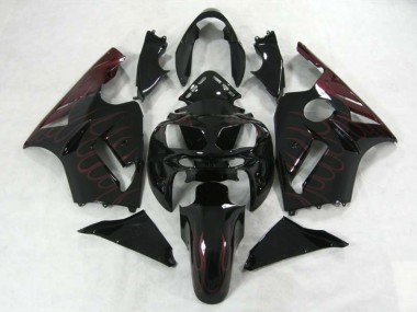Bourgogne Flamme 02-05 Kawasaki ZX12R Carénage