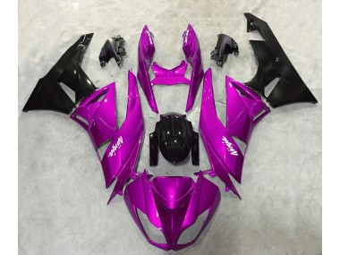 Brillant Rose Vif 09-12 Kawasaki ZX6R Carénage