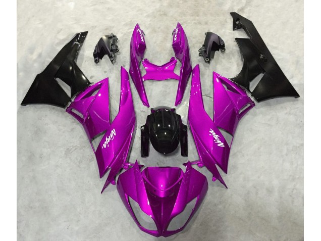 Brillant Rose Vif 09-12 Kawasaki ZX6R Carénage Brillant Rose Vif 09-12 Kawasaki ZX6R Carénage