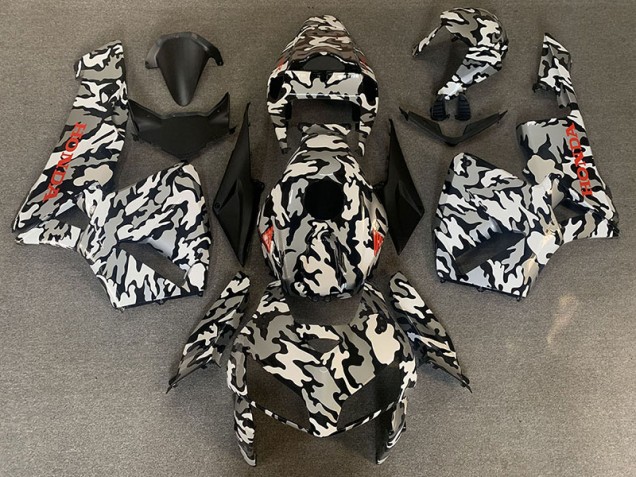 Camo & Décalcomanies Rouges 05-06 Honda CBR600RR Carénage Camo & Décalcomanies Rouges 05-06 Honda CBR600RR Carénage
