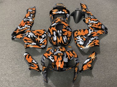 Camouflage & Orange 05-06 Honda CBR600RR Carénage