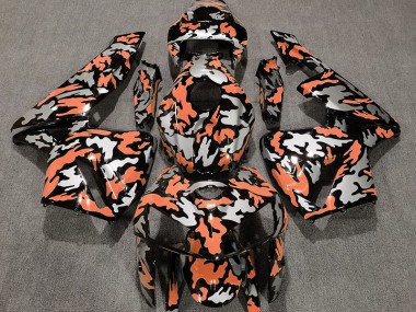 Camouflage & Orange Clair 05-06 Honda CBR600RR Carénage