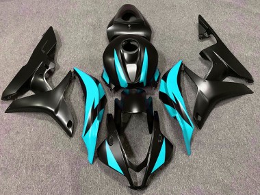 Conception Noir Mat & Cyan 07-08 Honda CBR600RR Carénage