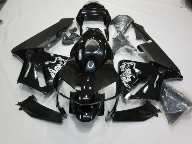 Conception Spéciale Noir Brillant 03-04 Honda CBR600RR Carénage Conception Spéciale Noir Brillant 03-04 Honda CBR600RR Carénage
