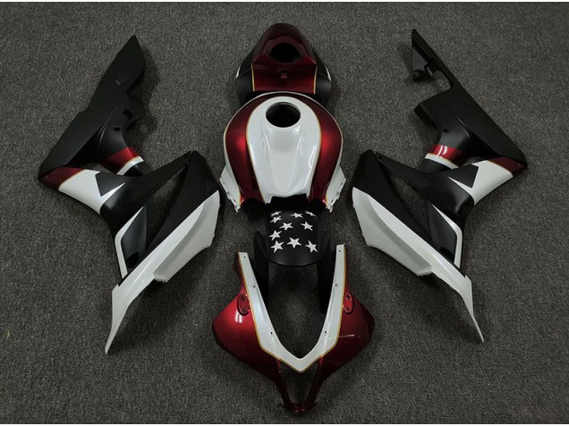 Course Rouge & Noir 09-12 Honda CBR600RR Carénage Course Rouge & Noir 09-12 Honda CBR600RR Carénage