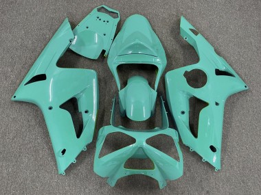 Cyan Brillant Uni 03-04 Kawasaki ZX6R Carénage