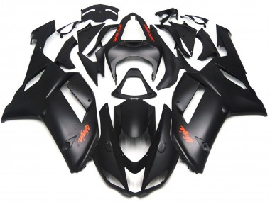 Décalcomanies Rouge Noir Mat 07-08 Kawasaki ZX6R Carénage