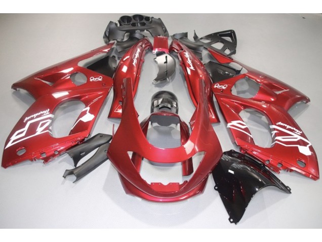 Décalcomanies Rouges & Blanches Brillantes 98-07 Yamaha YZF600 Carénage Décalcomanies Rouges & Blanches Brillantes 98-07 Yamaha YZF600 Carénage