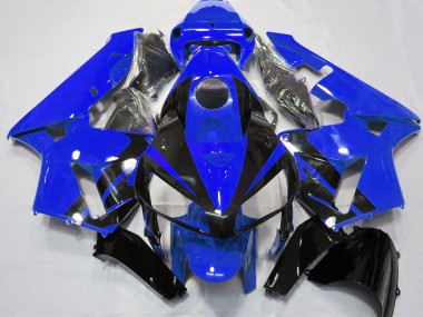 Design Bleu Brillant & Noir 05-06 Honda CBR600RR Carénage