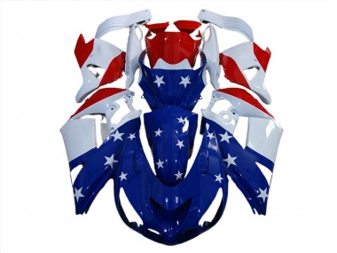Drapeau Américain 06-11 Kawasaki ZX14R Carénage