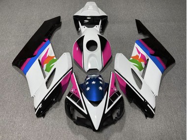 Drapeau Rose & Bleu 04-05 Honda CBR1000RR Carénage