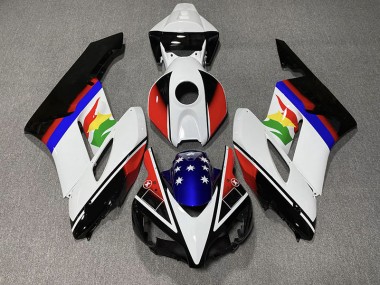 Drapeau Rouge & Bleu 04-05 Honda CBR1000RR Carénage