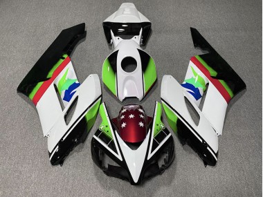 Drapeau Vert & Rouge 04-05 Honda CBR1000RR Carénage