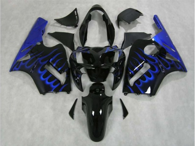Flamme Bleue 02-05 Kawasaki ZX12R Carénage Flamme Bleue 02-05 Kawasaki ZX12R Carénage
