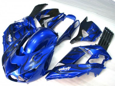 Flamme Bleue 06-11 Kawasaki ZX14R Carénage