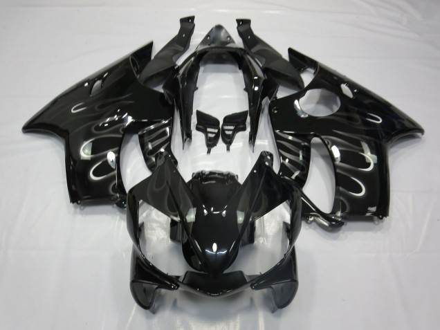 Flamme Noire 04-07 Honda CBR600 F4i Carénage Flamme Noire 04-07 Honda CBR600 F4i Carénage