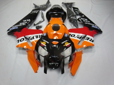 Fond Noir Repsol 05-06 Honda CBR600RR Carénage