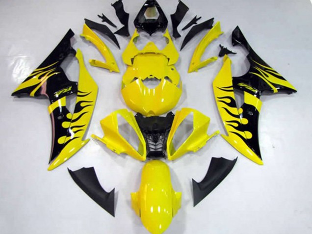 Giallo Fiamma 08-16 Yamaha R6 Carénage Giallo Fiamma 08-16 Yamaha R6 Carénage
