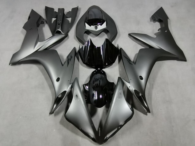 Gris Mat & Noir Brillant 04-06 Yamaha R1 Carénage Gris Mat & Noir Brillant 04-06 Yamaha R1 Carénage