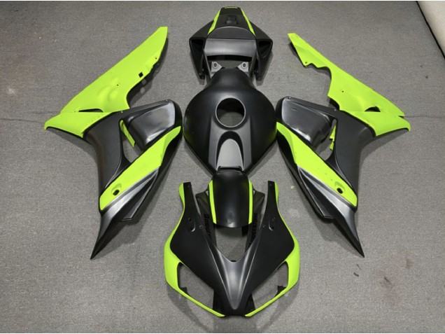 Gris Mat Noir & Vert 06-07 Honda CBR1000RR Carénage Gris Mat Noir & Vert 06-07 Honda CBR1000RR Carénage