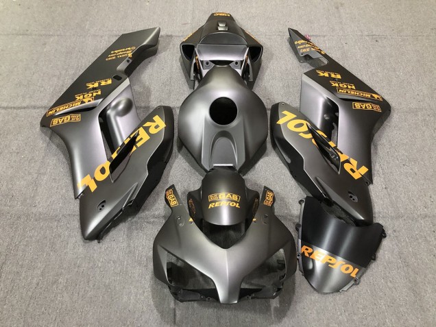 Gris Mat Orange Repsol 04-05 Honda CBR1000RR Carénage Gris Mat Orange Repsol 04-05 Honda CBR1000RR Carénage