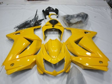 Jaune 08-12 Kawasaki Ninja 250 Carénage
