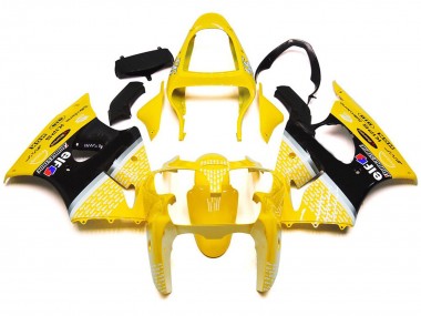 Jaune Brillant 1 00-02 Kawasaki ZX6R Carénage