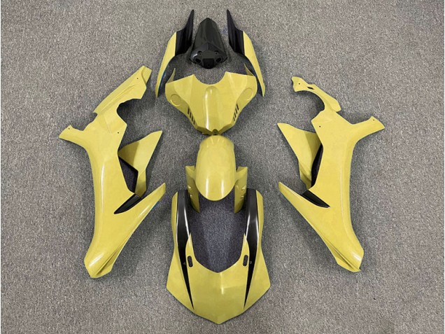Jaune Brillant 15-19 Yamaha R1 Carénage Jaune Brillant 15-19 Yamaha R1 Carénage