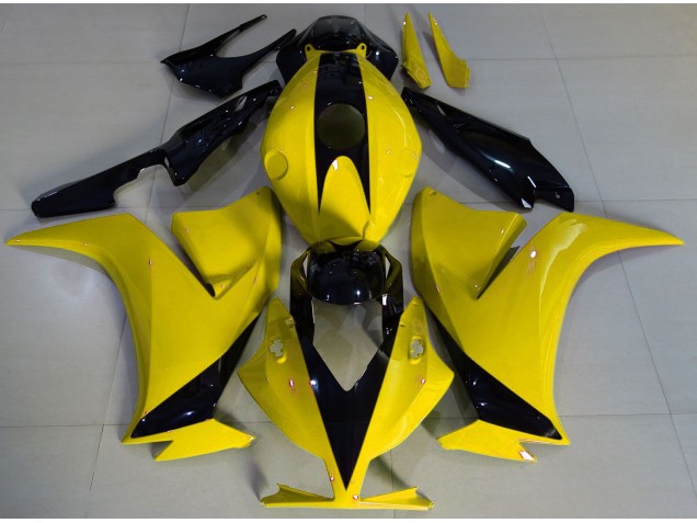 Jaune Brillant & Noir 12-16 Honda CBR1000RR Carénage Jaune Brillant & Noir 12-16 Honda CBR1000RR Carénage