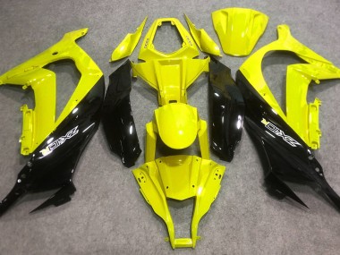 Jaune Brillant & Noir 16-19 Kawasaki ZX10R Carénage
